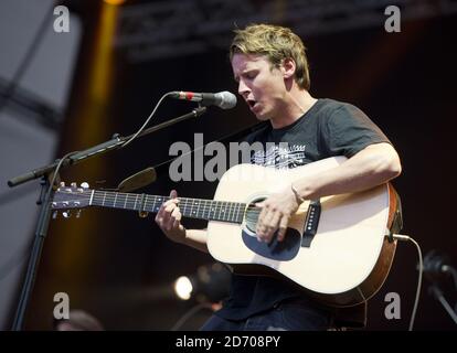 Ben Howard beim Latitude Festival in Southwold, Suffolk. Stockfoto