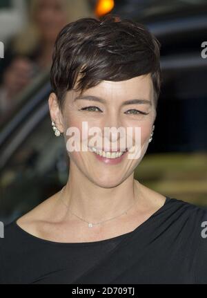 Olivia Williams bei der Premiere von Now is Good, im Curzon Cinema in Mayfair, im Zentrum von London. Stockfoto