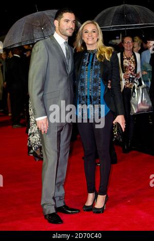 Tamzin Outhwaite bei der Premiere von Great Expectations, der Abschlussgala des BFI London Film Festival, im Odeon Kino am Leicester Square. Stockfoto