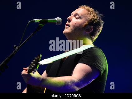 James McCartney tritt beim V Festival in Chelmsford, Essex auf. Stockfoto