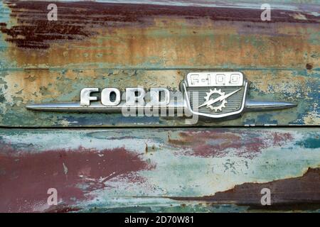 Ein alter Ford Truck in Clarksdale, Mississippi Stockfoto