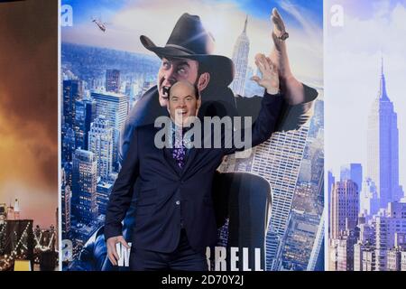 David Koechner bei der Premiere von Anchorman 2: The Legend Fortsetzung, im Vue Cinema in Leicester Square, London Stockfoto