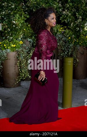 Oprah Winfrey bei der Ankunft bei der EE British Academy Film Awards After Party, die im Grosvenor Hotel im Londoner Zentrum stattfand Stockfoto