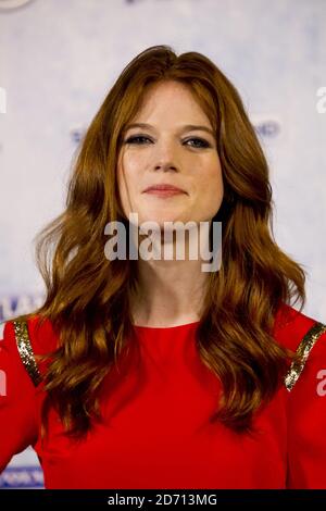 Rose Leslie bei der Premiere von Game of Thrones in der Guildhall im Zentrum von London. Stockfoto