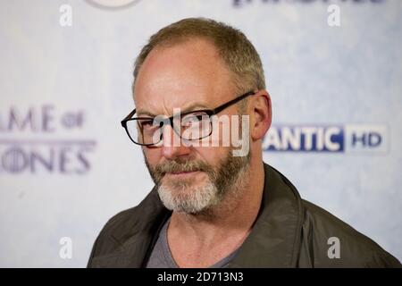 Liam Cunningham bei der Premiere von Game of Thrones in der Guildhall im Zentrum von London in Staffel 4. Stockfoto