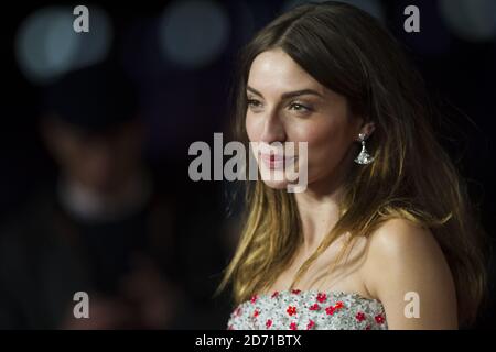 Maria Valverde bei der Weltpremiere von Exodus Gods and Kings im Leicester Square, London. Stockfoto