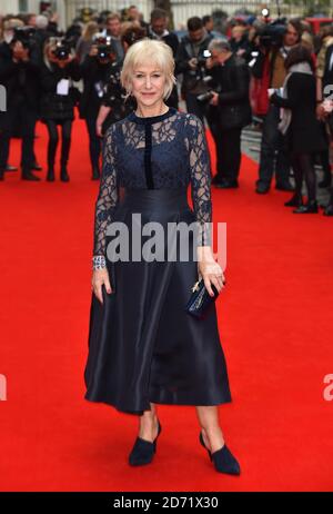 Helen Mirren bei der Premiere von Eye in the Sky UK Veranstaltet im Curzon Mayfair in London Stockfoto