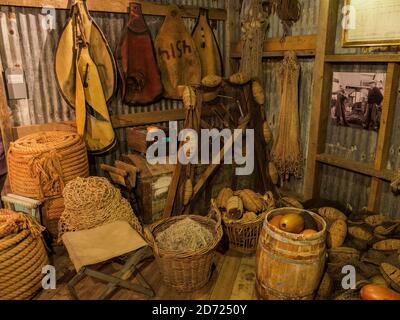 Sildarminjasafn Inseln, das Herring Era Museum in Siglufjoerdur. europa, nordeuropa, island, september Stockfoto