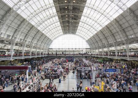 Gesamtansicht der London Film and Comic Con in Olympia, Kensington. Bilddatum: Sonntag, 30. Juli 2017. Bildnachweis sollte lauten: Matt Crossick/ EMPICS Entertainment. Stockfoto