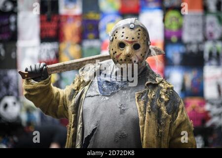 Cosplay-Fans auf der Super Comic Con im Business Design Center in Islington, London. Bilddatum: Samstag, 26. August 2017. Bildnachweis sollte lauten: Matt Crossick/ EMPICS Entertainment. Stockfoto