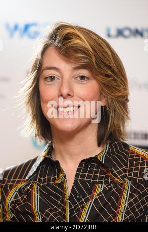 Nicole Taylor nimmt an den Writers Guild Awards am Royal College of Physicians, London Teil. Bilddatum: Montag, 15. Januar 2018. Bildnachweis sollte lauten: Matt Crossick/ EMPICS Entertainment. Stockfoto