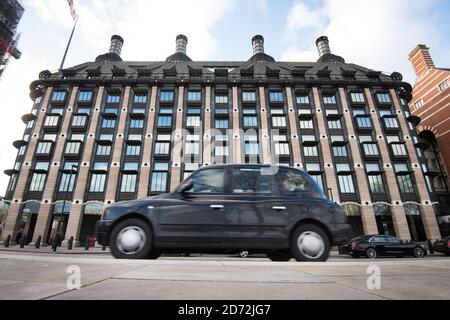 Gesamtansicht des Portcullis House in Westminster, London. Bilddatum: Mittwoch, 17. Januar 2018. Bildnachweis sollte lauten: Matt Crossick/ EMPICS Entertainment. Stockfoto