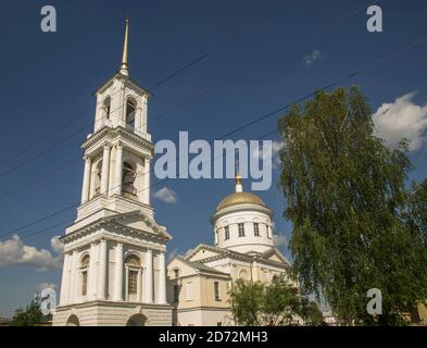 Kirche des Propheten Elia in Torschok. Tver-Region. Russland Stockfoto