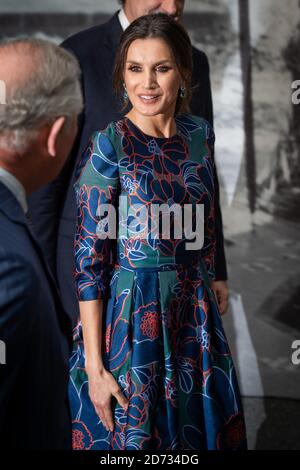 Königin Letizia von Spanien bei Sorolla: Spanischer Meister des Lichts, in der National Gallery in London. Bilddatum: Mittwoch, 13. März 2019. Bildnachweis sollte lauten: Matt Crossick/Empics Stockfoto