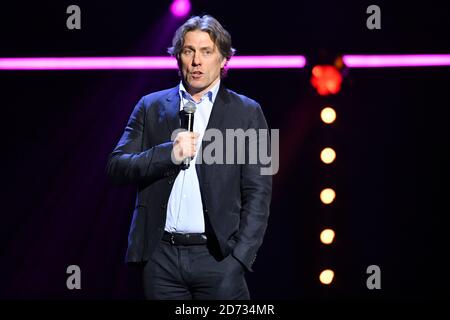 John Bishop tritt während der Teenage Cancer Trust Comedy Night in der Royal Albert Hall in London auf. Bilddatum: Mittwoch, 27. März 2019. Bildnachweis sollte lauten: Matt Crossick/Empics Stockfoto