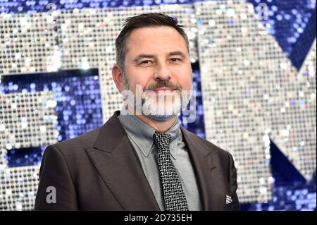 David Walliams die Teilnahme an der Rocketman UK Premiere, im Odeon Luxe, Leicester Square, London. Stockfoto