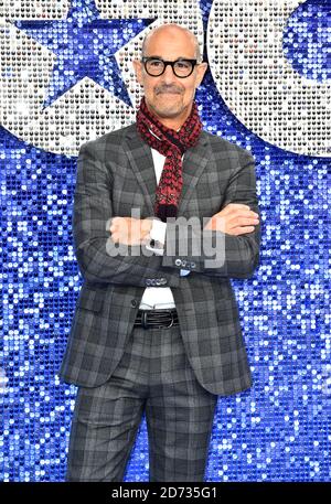 Stanley Tucci Teilnahme an der Rocketman UK Premiere, im Odeon Luxe, Leicester Square, London. Stockfoto