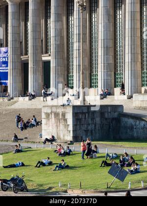 Museo y Archivo Hist√≥rico de la Facultad de Derecho de la UBA, Universität, Rechtswissenschaftliche Fakultät an der Avenida Figueroa Alcorta. Buenos Aires, das c Stockfoto