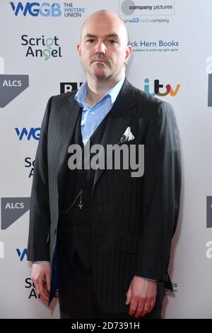 Antony Johnston kommt bei den Writers' Guild Awards 2020 am Royal College of Physicians in London an. Bilddatum: Montag, 13. Januar 2020. Bildnachweis sollte lauten: Matt Crossick/Empics Stockfoto