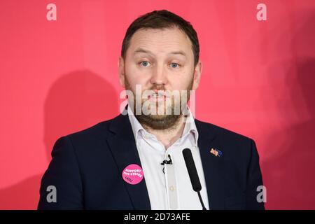 Ian Murray spricht während einer stellvertretenden Führungsveranstaltung für die Labour Party im Grand Hotel in Brighton. Bilddatum: Samstag, 29. Februar 2020. Bildnachweis sollte lauten: Matt Crossick/Empics Stockfoto