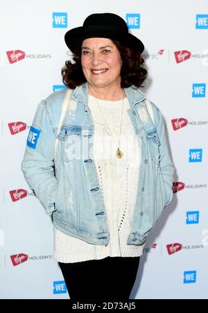 Margaret Trudeau nimmt an der WOHLTÄTIGKEITSVERANSTALTUNG und dem Konzert DES WE Day UK in der SSE Arena, Arena Square, London Teil. Bilddatum: Mittwoch, 3. März. Bildnachweis sollte lauten: Matt Crossick/Empics Stockfoto