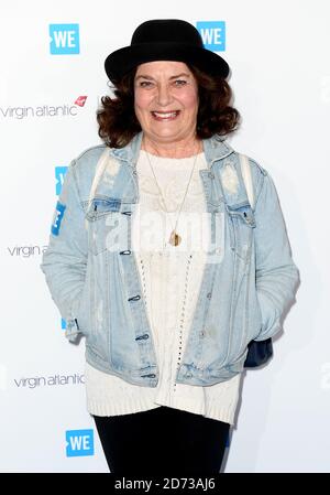 Margaret Trudeau nimmt an der WOHLTÄTIGKEITSVERANSTALTUNG und dem Konzert DES WE Day UK in der SSE Arena, Arena Square, London Teil. Bilddatum: Mittwoch, 3. März. Bildnachweis sollte lauten: Matt Crossick/Empics Stockfoto