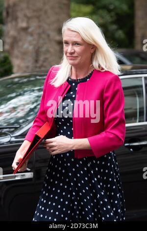 Die konservative Parteivorsitzende Amanda Milling kommt in der Downing Street, London, zu einer Kabinettssitzung beim Foreign and Commonwealth Office (FCO) an. Bilddatum: Dienstag, 8. September 2020. Bildnachweis sollte lauten: Matt Crossick/Empics Stockfoto