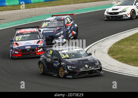 4 COMTE Aurelien (Fra), Vukovic Motorsport, Renault Megane RS, Aktion während des FIA WTCR Race 2020 in Ungarn, 4. Lauf des FIA World Touri 2020 Stockfoto