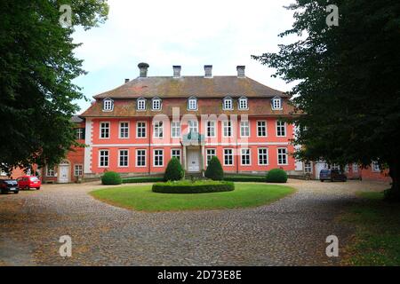 Gartow Mansion, Gartow, Lüchow-Dannenberg, Niedersachsen, Deutschland, Europa Stockfoto