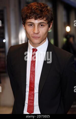 Augustus Prew kommt zur Premiere von The Secret of Moonacre, Teil des BFI 52. London Film Festival, im Odeon West End in Leicester Square, London. Stockfoto