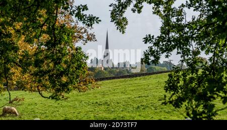 St Mary The Virgin Church, Tetbury, Gloucestershire, England, Vereinigtes Königreich Stockfoto