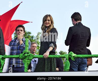 Fearne Cotton während des Isle of Wight Festivals in Newport, Isle of Wight. Stockfoto