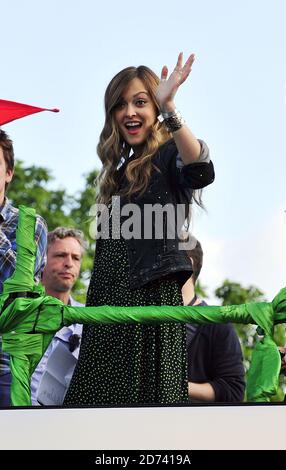 Fearne Cotton während des Isle of Wight Festivals in Newport, Isle of Wight. Stockfoto