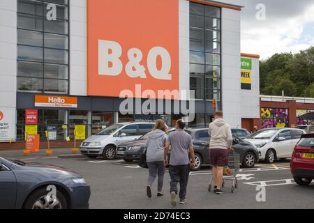 Mayfields Retail Park, Redditch Stockfoto