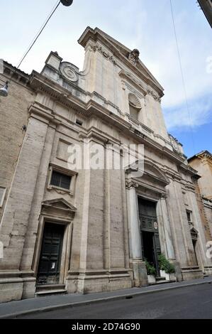 Italien, Rom, Kirche San Giacomo in Augusta Stockfoto