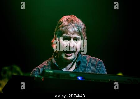 Kopenhagen, Dänemark. November 2017. Die englische Rockband Deep Purple spielt ein Live-Konzert in den Valby Hallen in Kopenhagen. Hier ist Keyboarder Don Airey live auf der Bühne zu sehen. (Foto: Gonzales Photo - Lasse Lagoni). Stockfoto