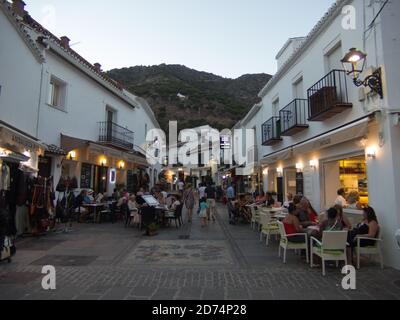 Mijas Pueblo, Málaga, Andalusien, Spanien. Stockfoto