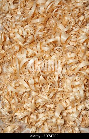 Abstrakte Textur Hintergrund mit Holzspäne Stockfoto