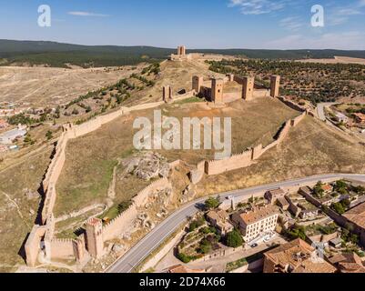 Festung von Molina de los Caballeros, Molina de Aragón, Provinz Guadalajara, Spanien, Stockfoto
