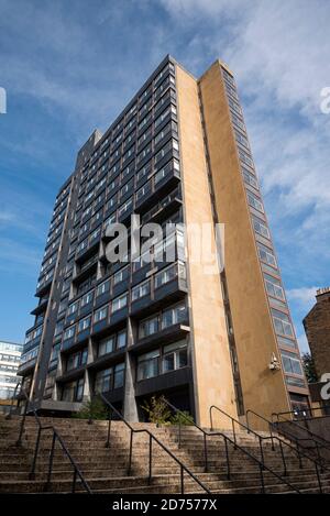 40 George Square früher David Hume Tower an der Universität Edinburgh, Schottland, Großbritannien. Stockfoto