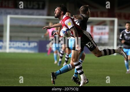 Exeter, Großbritannien. Oktober 2020. Ryan Bowman von Exeter City während des EFL Sky Bet League 2 Spiels zwischen Exeter City und Crawley Town im St James' Park, Exeter, England am 20. Oktober 2020. Foto von Dave Peters. Nur redaktionelle Verwendung, Lizenz für kommerzielle Nutzung erforderlich. Keine Verwendung bei Wetten, Spielen oder Veröffentlichungen einzelner Vereine/Vereine/Spieler. Kredit: UK Sports Pics Ltd/Alamy Live Nachrichten Stockfoto