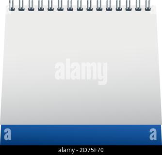 Kalender Erinnerung Mockup isoliert Symbol Vektor Illustration Design Stock Vektor