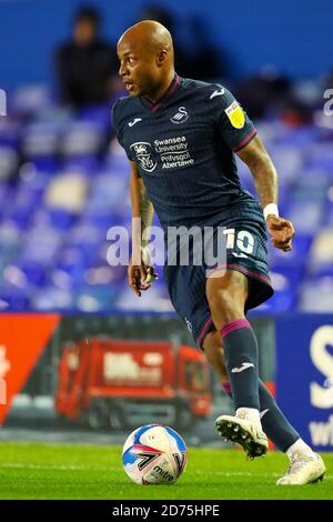 Birmingham, Großbritannien. Oktober 2020. Andre Aiew von Swansea City während des Sky Bet Championship-Spiels zwischen Coventry City und Swansea City in St Andrews, Birmingham, England am 20. Oktober 2020. Foto von Nick Browning/Prime Media Images. Kredit: Prime Media Images/Alamy Live Nachrichten Stockfoto