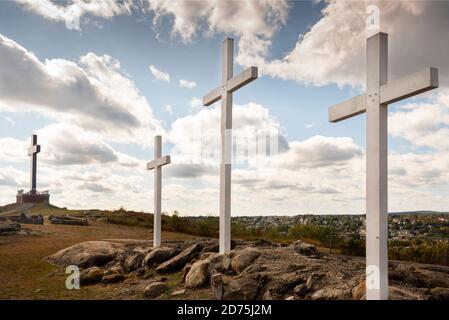 Holy Land USA religiöser Vergnügungspark in Waterbury CT Stockfoto