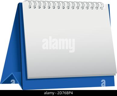 Kalender Erinnerung Mockup isoliert Symbol Vektor Illustration Design Stock Vektor
