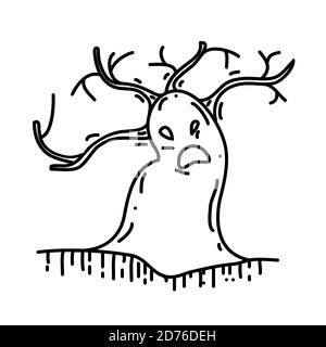 Vektor des Struktursymbols. Doodle Hand gezeichnet oder Black Outline Icon Stil Stock Vektor