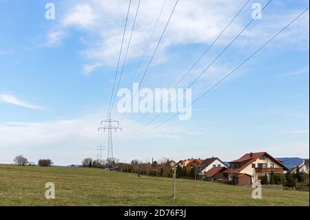 Iggingen, Schwäbische Alb Stockfoto