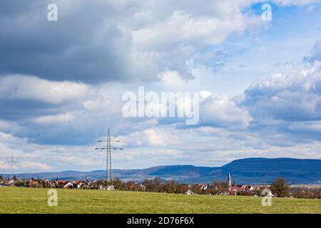 Iggingen, Schwäbische Alb Stockfoto