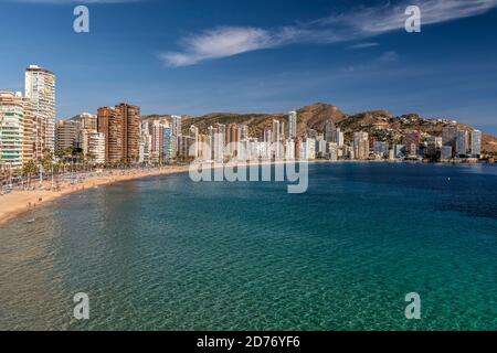 Benidorm, Costa Blanca, Bundesland Valencia, Spanien Stockfoto