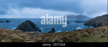 Kap Horn, Kap Horn Nationalpark, Ventus Australis Kreuzfahrtschiff, Kap Horn Insel, Tierra del Fuego Archipel, Magallanes und chilenische Antarktis Re Stockfoto